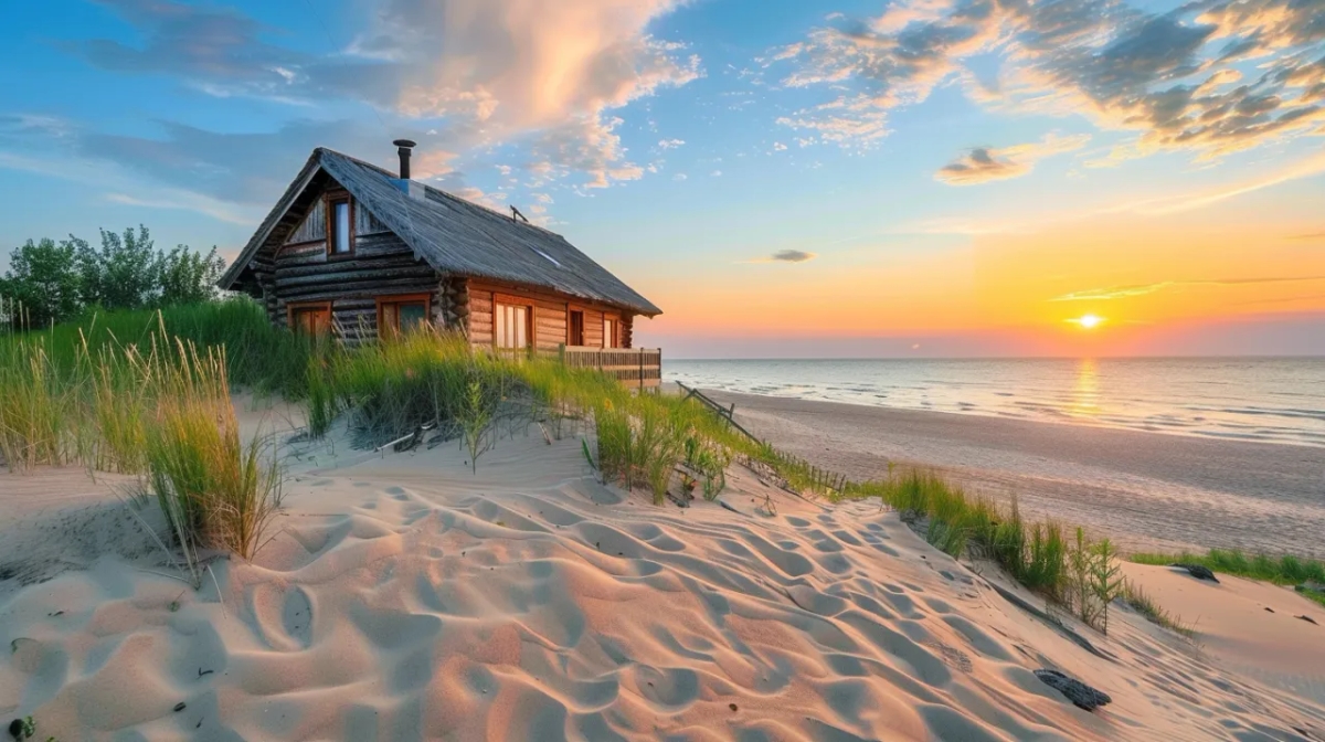Domki nad morzem 100m od plaży: Komfortowe wakacje blisko wody