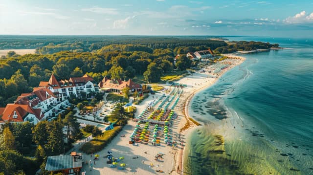 Łazy Rusałka: Wypoczynek w ośrodku Bałtyk nad morzem Łazy Rusałka: Wypoczynek w ośrodku Bałtyk nad morzem